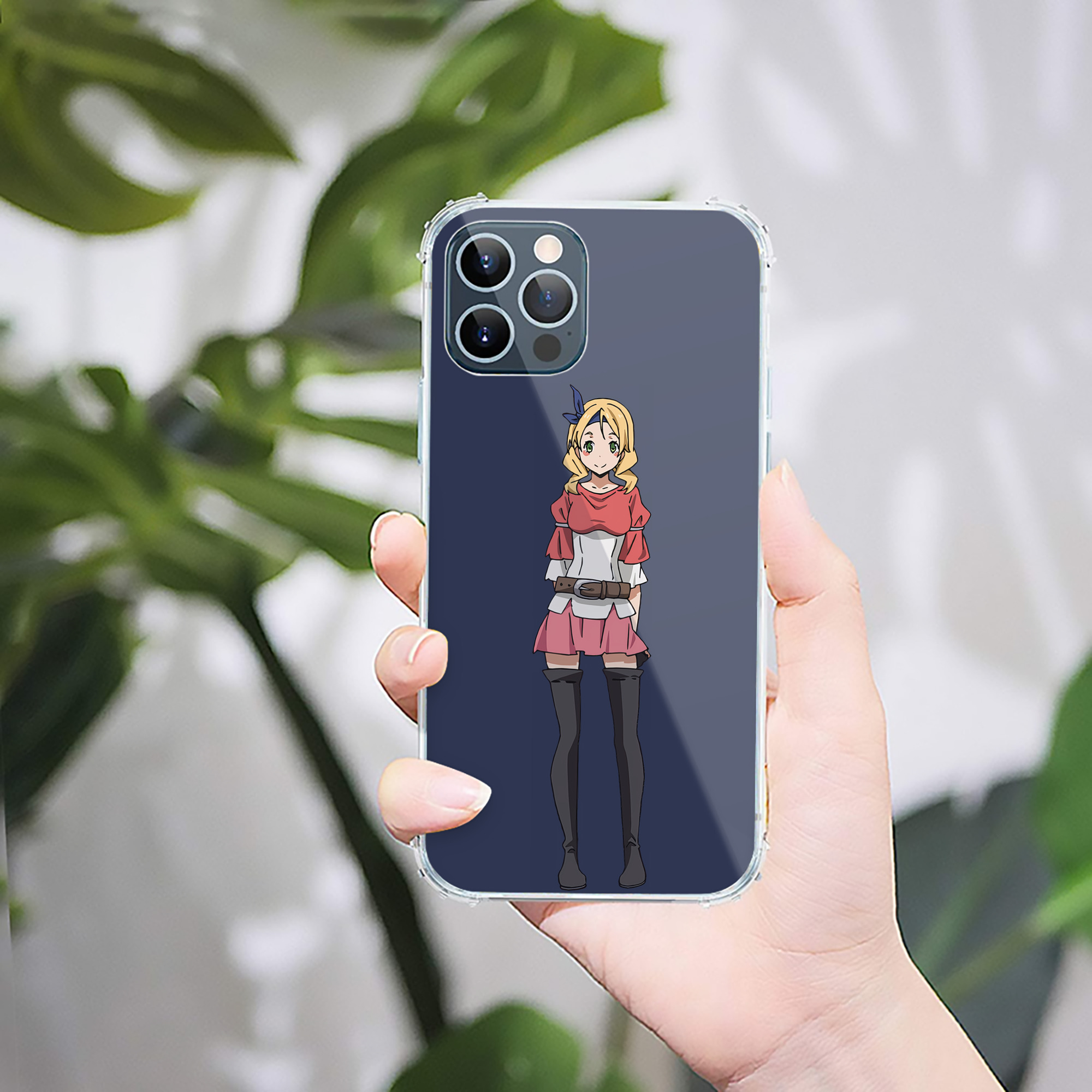 （画像用） 転スラ Regarding Reincarnated to Slime 【iPhone 12シリーズ対応】透明スマホケース（クリアソフトケース）